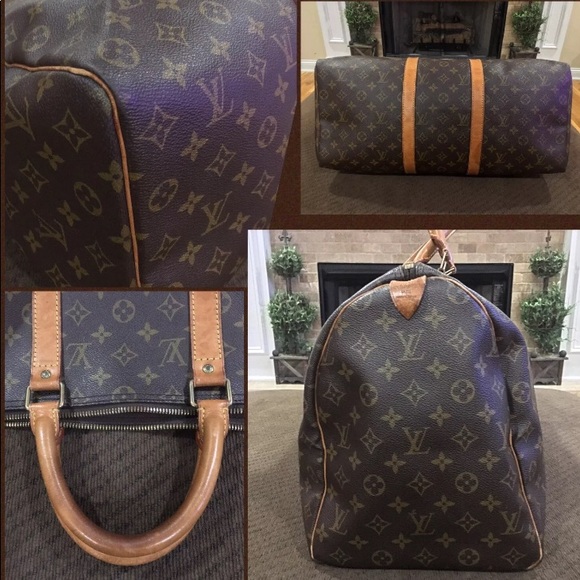 Authentic Louis Vuitton Keepall 50 Duffle Satchel - Picture 4 of 4